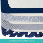 4-Pack Fitted Pack and Play Sheets - Image 4