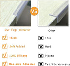 Edge Protector 100% Silicone, Baby Proofing Corners Clear Guards, Pre-Tape - Image 4