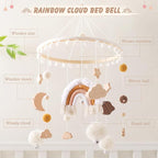 let's make Baby Crib Mobile for Boys Girls Rainbow Nursery Mobile Gender - Image 4