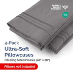 King Pillow Cases Set of 4 - Image 2