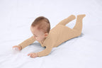Baby Boy Footed Pajamas with Mittens, Rayon Made from Bamboo Sleepers, 2 Way - Image 3