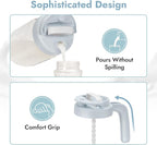 Papablic 32oz Formula Mixing Pitcher Lid, Breastmilk Pitcher Mixing Handle & - Image 5