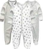 Kiddiezoom Baby and Toddler Boys'Snug Fit Footed One-Piece Romper Jumpsuit by Kiddiezoom