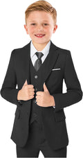 Boys’ Formal Suit 5 Piece Set, Toddler Tuxedos by KEYWANTS
