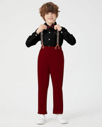 Toddler Boy Outfit Boy Dress Shirt - Image 4