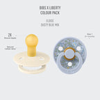 BIBS Colour Liberty Soother 2-Pack, BPA Free Dummy Pacifier, Round Nipple. - Image 2