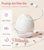 Wearable Breastfeeding Pump, Hands-Free Breast Pump – Electric Portable Breast - Image 6