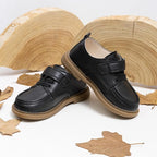 ohsofy Infant Baby Boy Oxford Shoes PU Leather Loafers Rubber and Soft Sole - Image 5