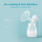 6PCS 17mm Breast Pump Flanges, Duckbill Valves Compatible - Image 4