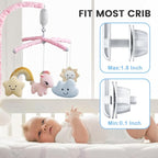 Feisike Crib Mobile for Girls - Image 6