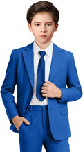 Boys Formal Suit Set 4 Pieces Kids Tuxedo Ring Bearer Outfit by Boihedy