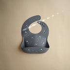 mushie Silicone Baby Bib | Adjustable Fit Waterproof Bibs - Image 7