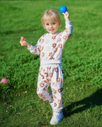 ZOEREA Toddler Baby Girl Clothes Long Sleeve Pullover Tops + Pants Set Floral - Image 6