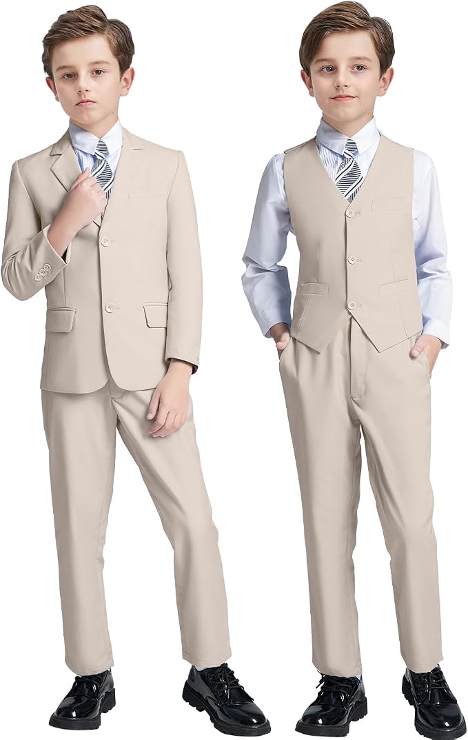 Boys' 5 Piece Formal Suit Set - Image 3