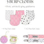 Dodo Babies 5-Pack Baby Burp Cloths - Image 2