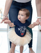 Tstars I Have the Best Mom Ever Baby Bodysuit Newborn Outfit Gift - Image 3