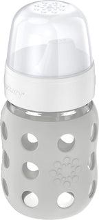Lifefactory 8-Ounce Wide Neck Glass Baby Bottle - Image 2