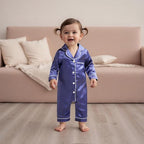 MAINESAKA Newborn Baby Girl Boy One Piece Pajama Romper Sleep Jumpsuit Silk - Image 3