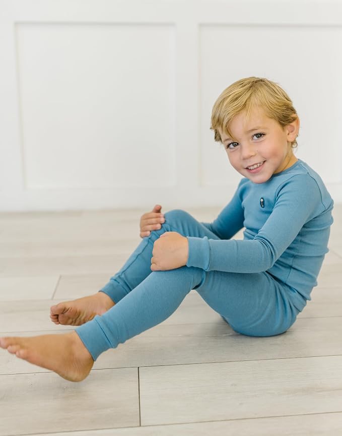 moimoln 6M-8Y Modal Cotton Solid Soft Breathable Baby Toddler Boys Girls Snug - Image 2