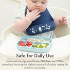 Bella Tunno Little Bites Bib – Silicone Baby Bibs - Image 5