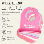 Bella Tunno Baby Bib for Eating, Waterproof Silicone Bib - Image 2