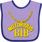 inktastic Notorious Bib Baby Bib by Inktastic