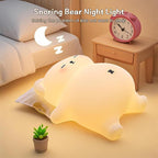 Sleepy Snoring Bear Night Light, Novelty Nursery Nightlight - Image 8