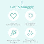 Posh Peanut Convertible Baby Sleepers - Image 8