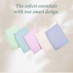 PurComfy Supersoft Burp Cloths, Premium Bamboo Viscose Baby Burp Cloths - Image 9
