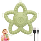 Vibrating Sensory Chew Toy, Teether Teething Toys by BOBOKA