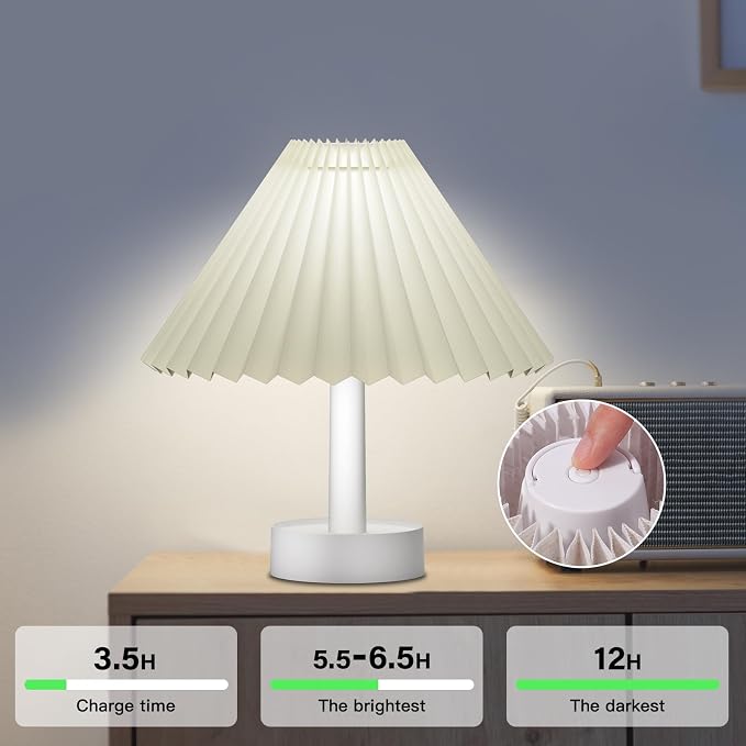 Tremdwoto Bedside Night Light for Kids, 3 Colors Modes & Stepless Dimmable - Image 5