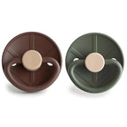 FRIGG Little Viking SilkySoft Silicone Baby Pacifier 2-Pack | Made in Denmark | - Image 2