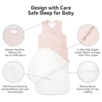 BubblePanda Rayon Made from Bamboo Sleep Sack 18-24 Months 0.5 Tog Soft - Image 3