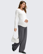 G4Free BareFeel Maternity Dress Yoga Pants - Image 5