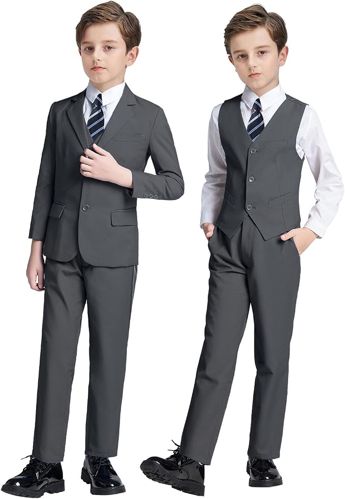 Boys' 5 Piece Formal Suit Set - Image 3