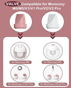 8PC Duckbill Valves for Momcozy M6/M5/V1/V1 Pro/V2/V2 Pro Breast Pump, Replace - Image 2