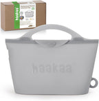 Haakaa Silicone Microwave Steamer & Steriliser Bag, 70oz/2000ml Large Capacity by haakaa