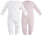 Owlivia Organic Cotton Baby Boy Girl Zip up Sleep 'N Play Pjs, Long Sleeve by Owlivia