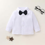 YOUNGER TREE Toddler Boy Clothes Suit Gentleman Wedding Outfits Baby Formal - Image 2
