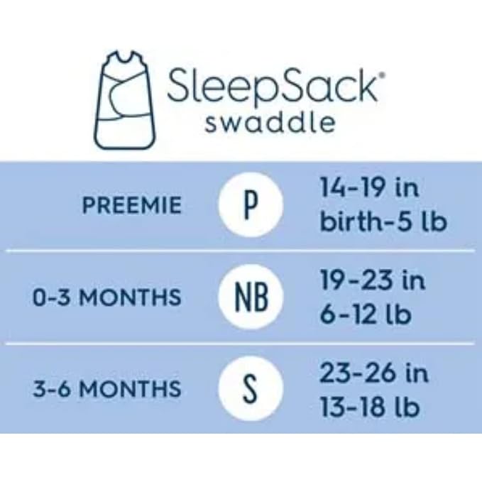HALO 100% Cotton Sleepsack Swaddle, 3-Way Adjustable Wearable Blanket, TOG 1.5 - Image 8