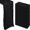 12 Pack Black Halloween Table Runner Cheesecloth 10Ft Gauze Cheese Cloth Table by Heneger