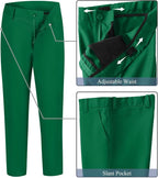 Boy's Suit Formal Slim Fit 5 Pieces Suit Set Blazer Vest Pants - Image 5