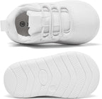 MORENDL Toddler Slip On Sneakers Baby Walking Shoes Non-Slip Breathable Unisex - Image 4