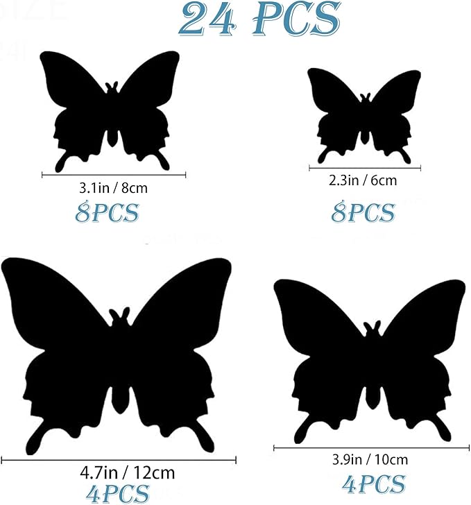 Butterfly Wall Decor 24/48 PCS, 3D Butterflies Stickers - Image 6
