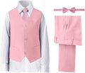 Boys' Suits Formal Slim Fit Tuxedo Boys Vest and Pants Set by DHTS