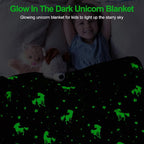 Unicorn Glow in The Dark Blankets - Image 2