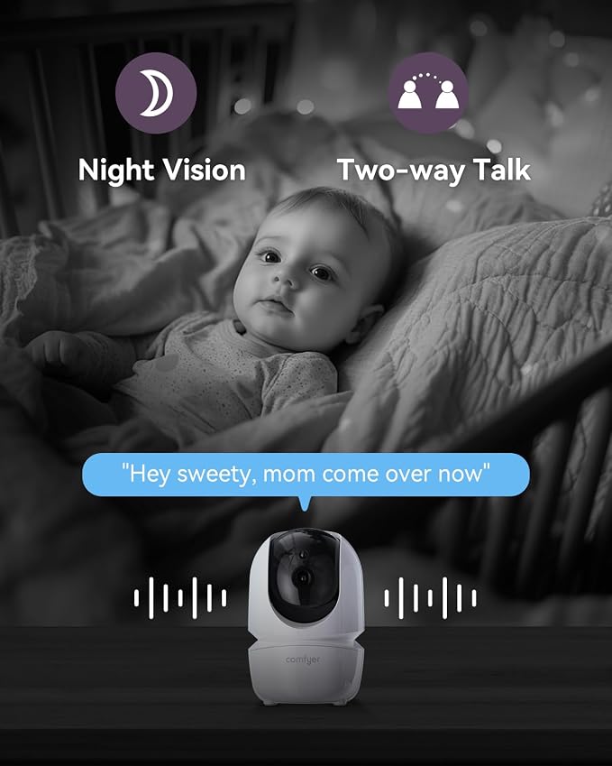 7" Split-Screen Baby Monitor - Image 7