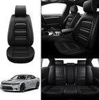 Car Seat Covers for Dodge Charger 2006-2023 | 5-Seats Leather Seat Covers - Image 2