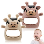 2 Pack Baby Teething Toys 0-6 6-12 Months, Adjustable Anti Dropping Wrist by Unknown