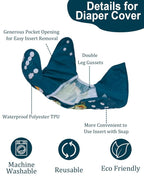 babygoal Cloth Diaper Covers 6 Pack - Image 2